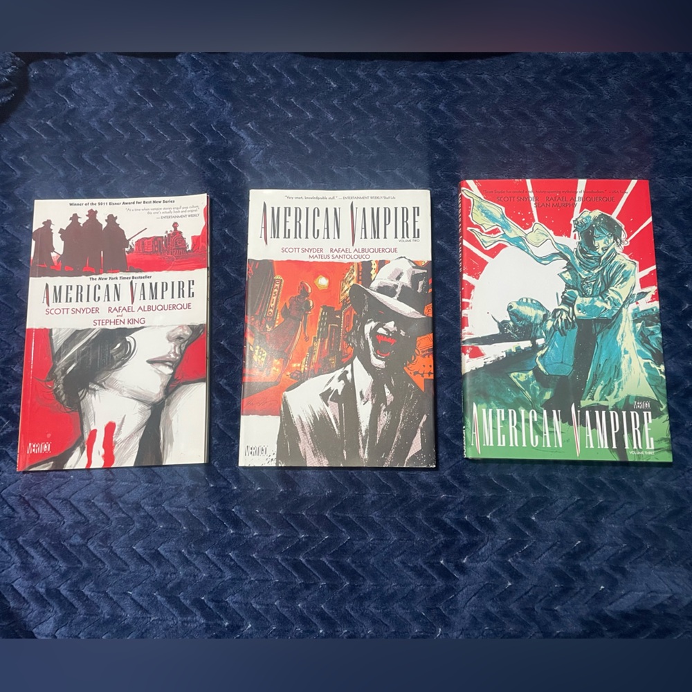 American Vampire volumes 1-3